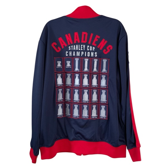 CCM NHL Montreal Canadiens Men’s XL Lightweight Jacket - Picture 3 of 14